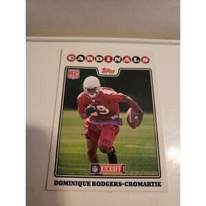 Dominique Rodgers-Cromartie 2008 Topps #358 - Rookie Card RC - Cardinals - NFL